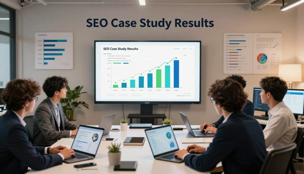SEO case study results